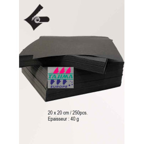 SQUARE 40g 20x20cm 250 pièces